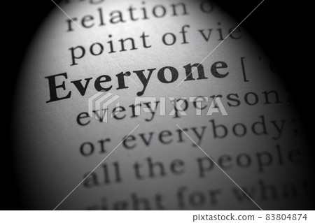 Dictionary definition of everyone Dictionary definition of everyone 83804874