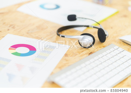 Telework computer desk working from home Telework computer desk working from home 83804940