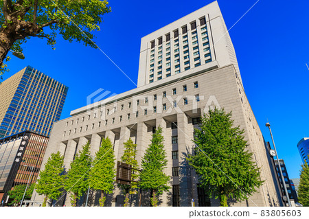 Cityscape of Chiyoda-ku, Tokyo DN Tower 21 83805603