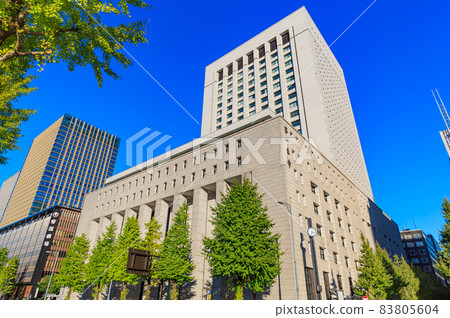 Cityscape of Chiyoda-ku, Tokyo DN Tower 21 83805604