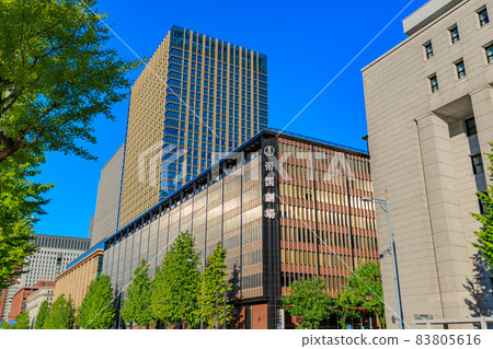 Cityscape of Chiyoda-ku, Tokyo Imperial Theater Cityscape of Chiyoda-ku, Tokyo Imperial Theater 83805616