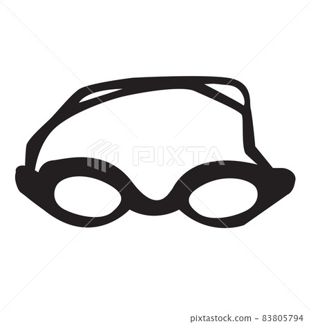 Goggles icon on white background. Swimming Goggles sign. glasses symbol. flat style. Goggles icon on white background. Swimming Goggles sign. glasses symbol. flat style. 83805794
