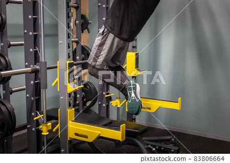 Men training in the gym 83806664