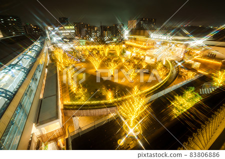Nagareyama Otakanomori SC illumination light up 83806886