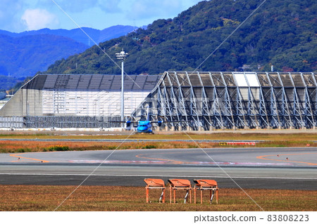 Osaka International Airport AMX Amakusa Airlines Taxiing Osaka International Airport AMX Amakusa Airlines Taxiing 83808223