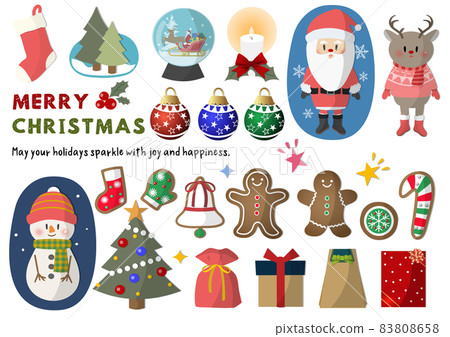 Christmas material sticker set, Christmas material sticker set Christmas material sticker set, Christmas material sticker set 83808658