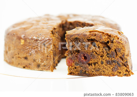 Fresh baked fruit cake Fresh baked fruit cake 83809063