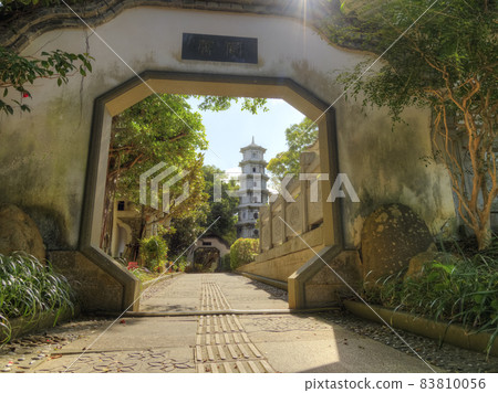 沖繩那霸福州園,那霸,沖繩,日本 沖繩那霸福州園,那霸,沖繩,日本 83810056