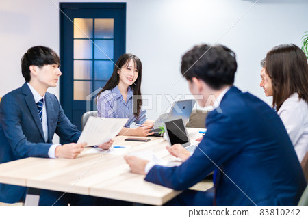 Business person meeting in office 83810242