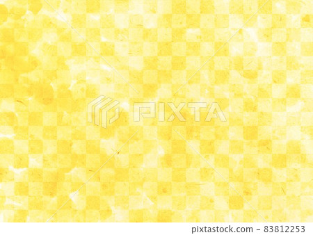 Lattice Japanese pattern watercolor 83812253