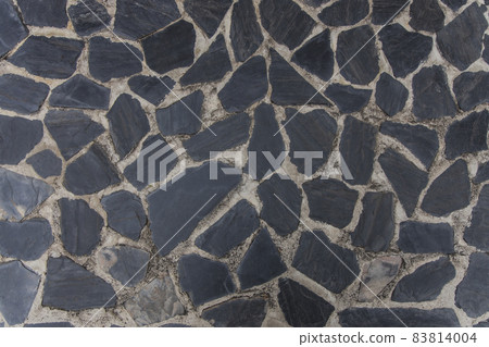 Black and white marble stone natural pattern texture background 83814004