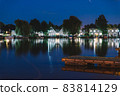 House reflections in the river 83814129