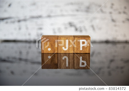 商業形象（IT 術語） Block character.jp 83814372