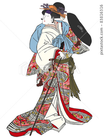 Toyokuni Utagawa "Michinosuke Segawa Sakurashita Michizu" 83816316