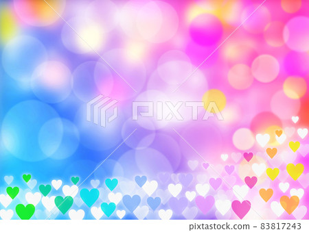 Heart background material Heart background material 83817243
