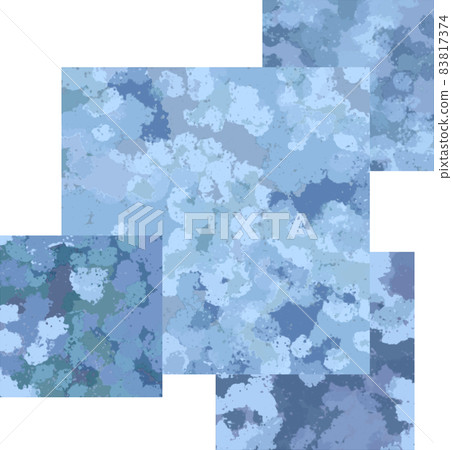 Overlapping square patterns - Stock Illustration [83817374] - PIXTA