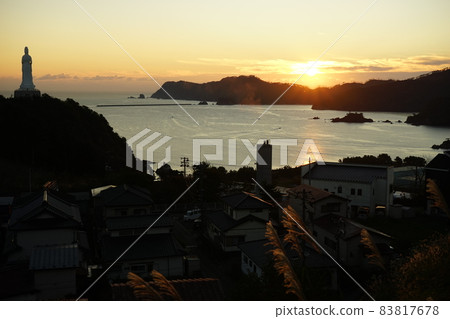 三陸海岸釜石大觀音 三陸海岸釜石大觀音 83817678