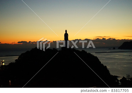 三陸海岸釜石大觀音 三陸海岸釜石大觀音 83817705