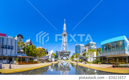 名古屋電視塔和水邊廣場愛知縣名古屋市 名古屋電視塔和水邊廣場愛知縣名古屋市 83821657