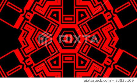Kaleidoscope VJ Simple Mechanical Psychedelic [There is another Ver] 83823109