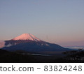 Red Fuji from Yamanakako Panorama stand 83824248