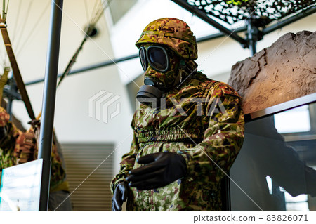 Asaka City, Saitama Prefecture Ground Self-Defense Force Public Relations Center Rick-kun Land 〇〇 type personal protective equipment Asaka City, Saitama Prefecture Ground Self-Defense Force Public Relations Center Rick-kun Land 〇〇 type personal protective equipment 83826071