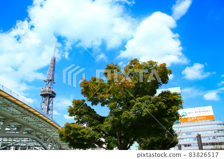 名古屋電視塔和綠洲21的風景 名古屋電視塔和綠洲21的風景 83826517