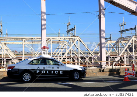 警車旋轉輕型車 83827421
