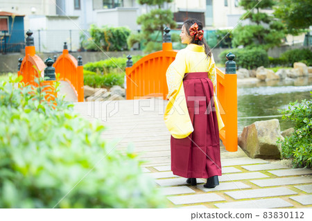 袴二尺袖和服畢業典禮 袴二尺袖和服畢業典禮 83830112
