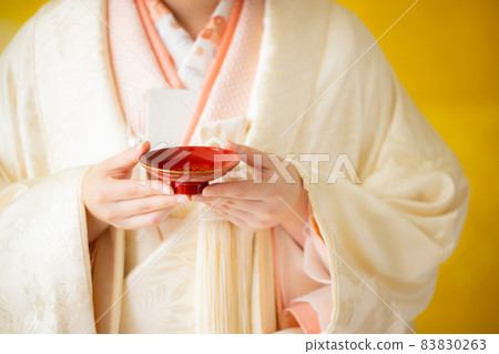 純白色棉質帽子 83830263