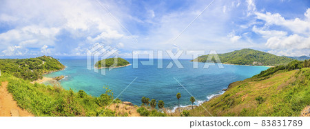 Panoramic view from Phromtep View Point on Phuket 83831789