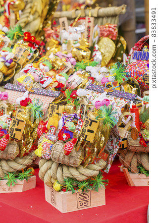 Tori no Ichi rake, prosperous business, colorful shrine Tori no Ichi rake, prosperous business, colorful shrine 83833491