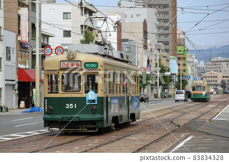 廣島電鐵有軌電車 18 350 351 型 83834328