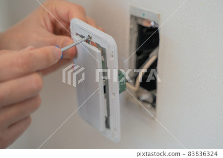 Replacing the outlet cover 83836324