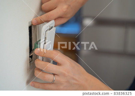 Replacing the outlet cover Replacing the outlet cover 83836325