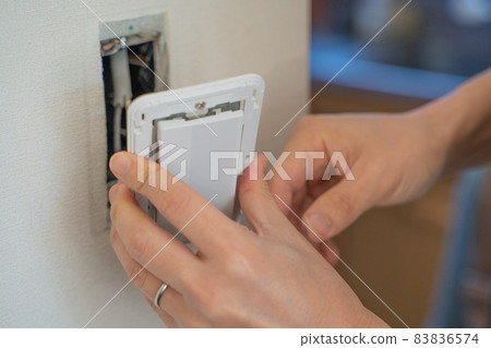 Replacing the outlet cover Replacing the outlet cover 83836574
