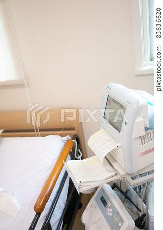 Obstetrics and gynecology delivery monitoring device monitor material image Obstetrics and gynecology delivery monitoring device monitor material image 83836820
