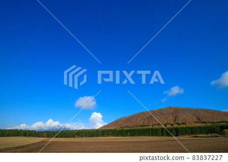 Scenery near Rusutsu Village in Hokkaido 83837227