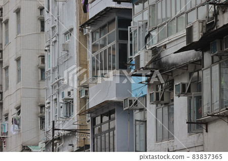 Old neighborhood in Kowloon City, hong kong 30 Oct 2021 Old neighborhood in Kowloon City, hong kong 30 Oct 2021 83837365