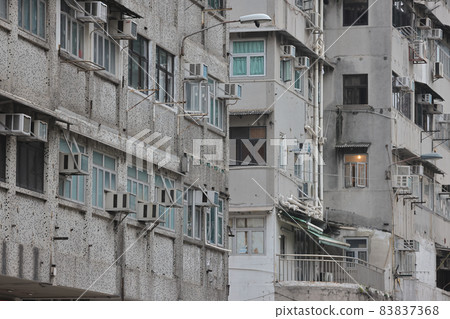 Old neighborhood in Kowloon City, hong kong 30 Oct 2021 Old neighborhood in Kowloon City, hong kong 30 Oct 2021 83837368