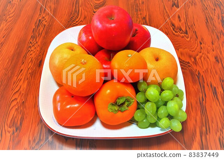 Assorted fruit platter Assorted fruit platter 83837449