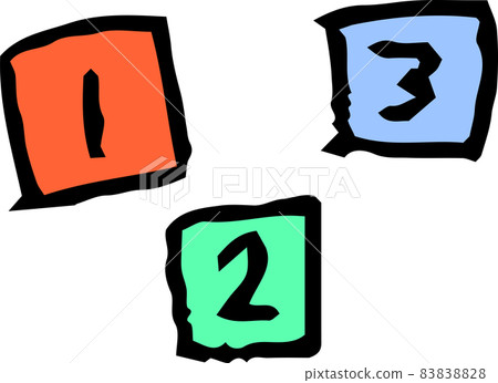 123幅兒童塗鴉畫 幼兒教育數字 83838828