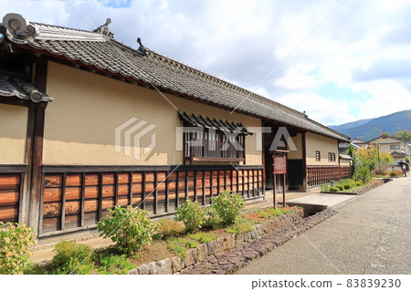 Landscape of the castle town of Matsushiro Landscape of the castle town of Matsushiro 83839230