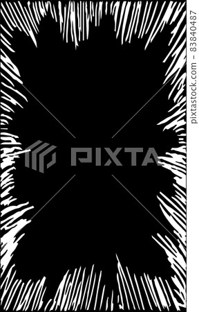 Handwritten messy concentrated lines Radial cartoon Vertical rectangle Handwritten messy concentrated lines Radial cartoon Vertical rectangle 83840487