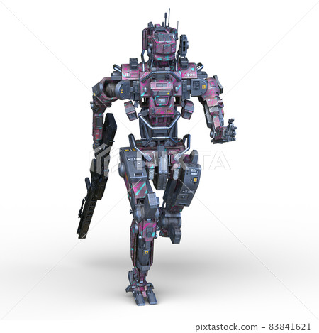 Battle robot - Stock Illustration [83841621] - PIXTA