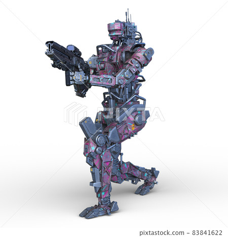 Battle robot - Stock Illustration [83841622] - PIXTA