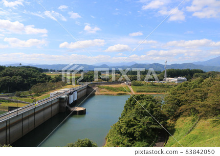 Shijushida Dam seen from Shijushida Park Shijushida Dam seen from Shijushida Park 83842050