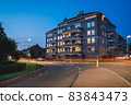 Residential building by the Amsterdam 83843473