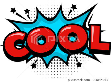 Cool text for comics, pop art dotted Cool text for comics, pop art dotted 83845017