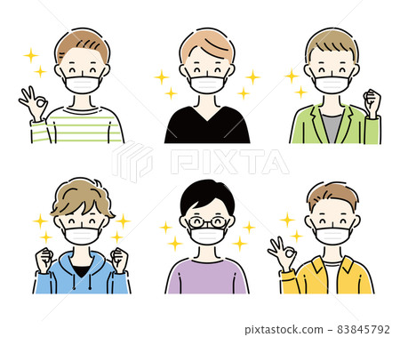 Mask men pleased OK multiple 83845792